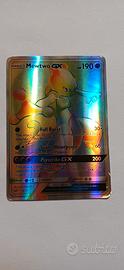 Carta pokemon Mewtwo GX