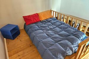 Camera con soppalco e bagno privato