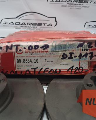 Dischi Freno Anteriori Nissan Atleon 402069X401