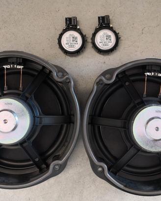 Set altoparlanti originali Audi Q3 ant+post.