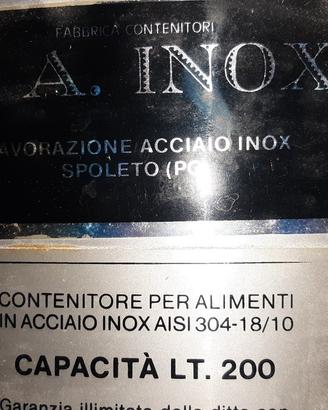 Contenitore per Alimenti in Acciaio Inox 