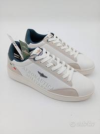 Scarpe Aeronautica Militare n 42 bianche 