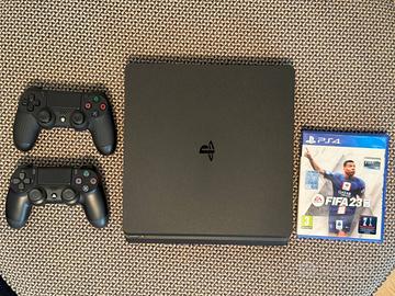 PlayStation 4 Slim 1 TB + 2 contr. + FIFA23