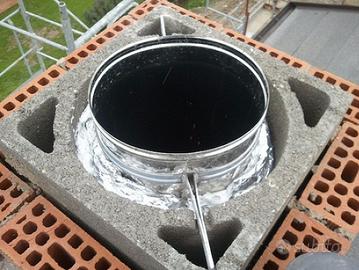 Risanamento e intubamento canna fumaria a biomassa