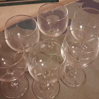 Bicchieri con bottiglia