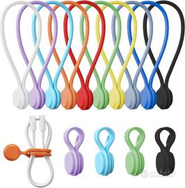 Fascette fermacavi riutilizzabili in silicone