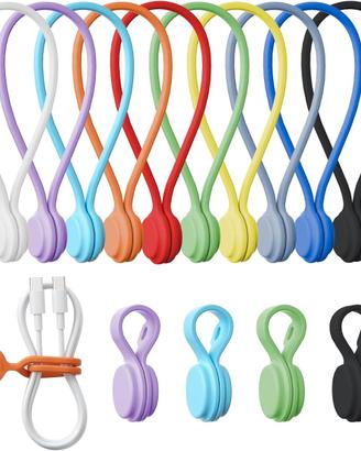 Fascette fermacavi riutilizzabili in silicone