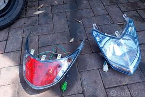 Agility 16 50 : faro centralina impianto sella km