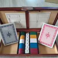 Cofanetto mazzi di carte Bridge