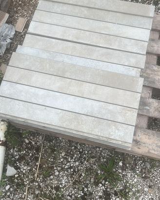 NUOVO Battiscopa gres grès porcellanato 75 mt