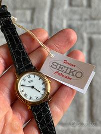 Seiko Lady Quartz Vera Pelle NOS 30mm