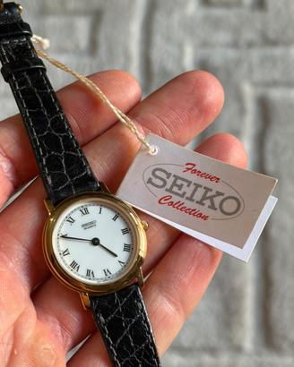 Seiko Lady Quartz Vera Pelle NOS 30mm