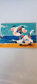 Cartolina mucca Carolina Invernizzi vintage