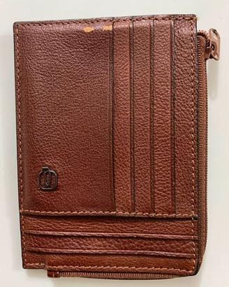 Portacarte Piquadro in Pelle Marrone con RFID