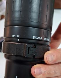 Sigma 400mm f/5.6 APO Tele-Macro per Nikon + Suppo