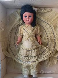 Bambola vintage anni '50  70 cm