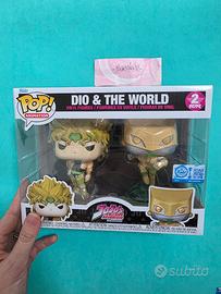 Funko pop Dio e The World Jojo's bizarre Adventure