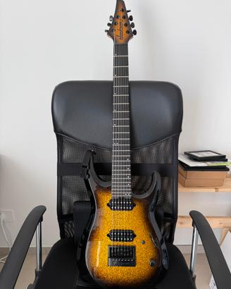 Jackson dinky modern EVTN7 EB Gold 7 corde