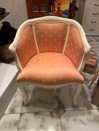Poltrona stile Luigi XV