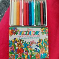 12 pastelli a cera Brio Ecolor 