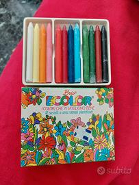 12 pastelli a cera Brio Ecolor 