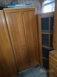 Pensili cucina in legno h148 + cassettiera USATO