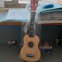 ukulele soprano nuovo in legno di tiglio tastiera 