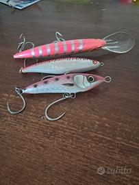 Lotto pesca su mangianze 