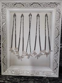 Collezione 5 COLLANE ''CRISTALLO LALINO''