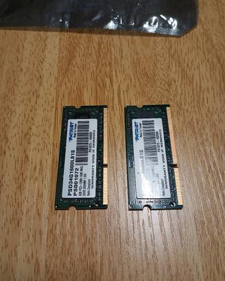 RAM SODIMM DDR3L 8GB (2 x 4GB) 1600 MHz