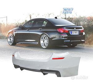 PARAURTI POSTERIORE BMW F10 LOOK M5 PDC DOPPIA USC