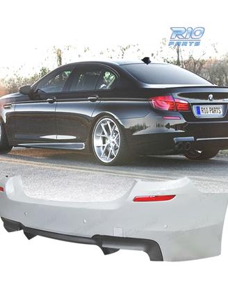 PARAURTI POSTERIORE BMW F10 LOOK M5 PDC DOPPIA USC