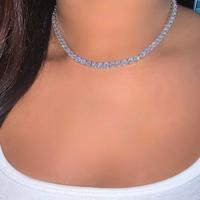 Collana Tennis in Argento 925 NUOVA