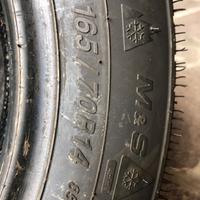 4 pneumatici 165/70R14