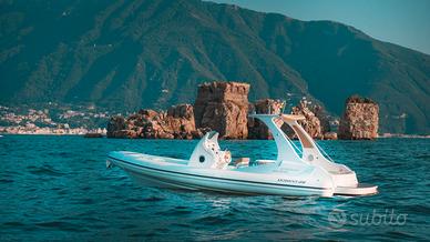 gommone D8 8,20 metri hp250 diesel