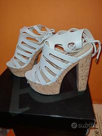 Sandali bianchi donna