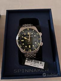 Spinnaker,automatico, movimento seiko nh 35