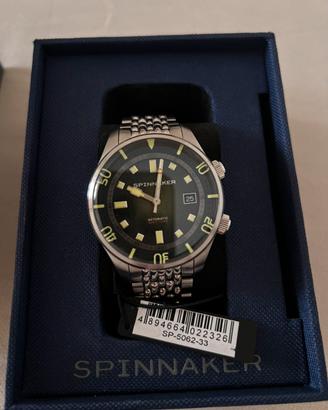 Spinnaker,automatico, movimento seiko nh 35