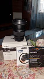 obiettivo Sigma 28-70 2.8 dg dn per Sony