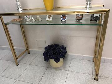 Specchio e mobile da ingresso consolle