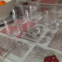 bicchieri in cristallo finissimo