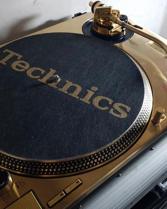 Technics sl 1200 Gold Limited Custom con valigia