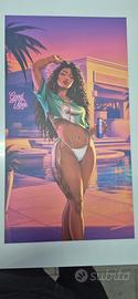 Poster GTA 6 Lucia GoodVibes 39x59,5