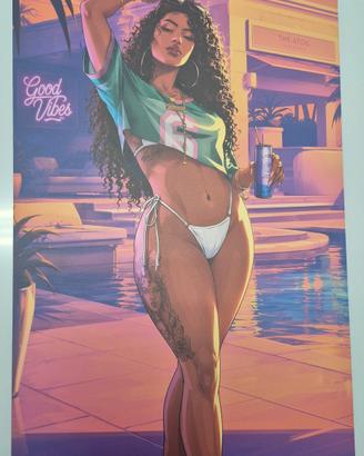 Poster GTA 6 Lucia GoodVibes 39x59,5