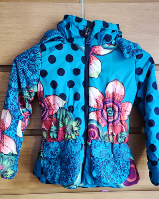 Piumino Desigual 7/8 anni bimba