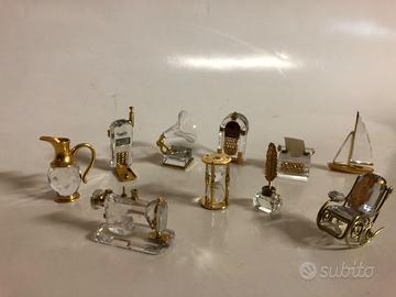 Swarovski: set vintage 3 (di 10) pezzi
