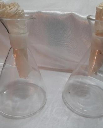 bottigline con dosatori olio e aceto in vetro 