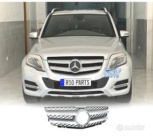 GRIGLIA MERCEDES GLK X204 08-12 LOOK AMG NERO ARGE