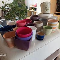 Vasi in ceramica x fiori/piante