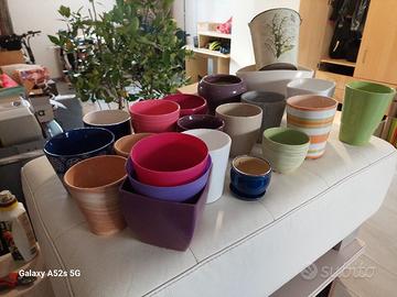 Vasi in ceramica x fiori/piante